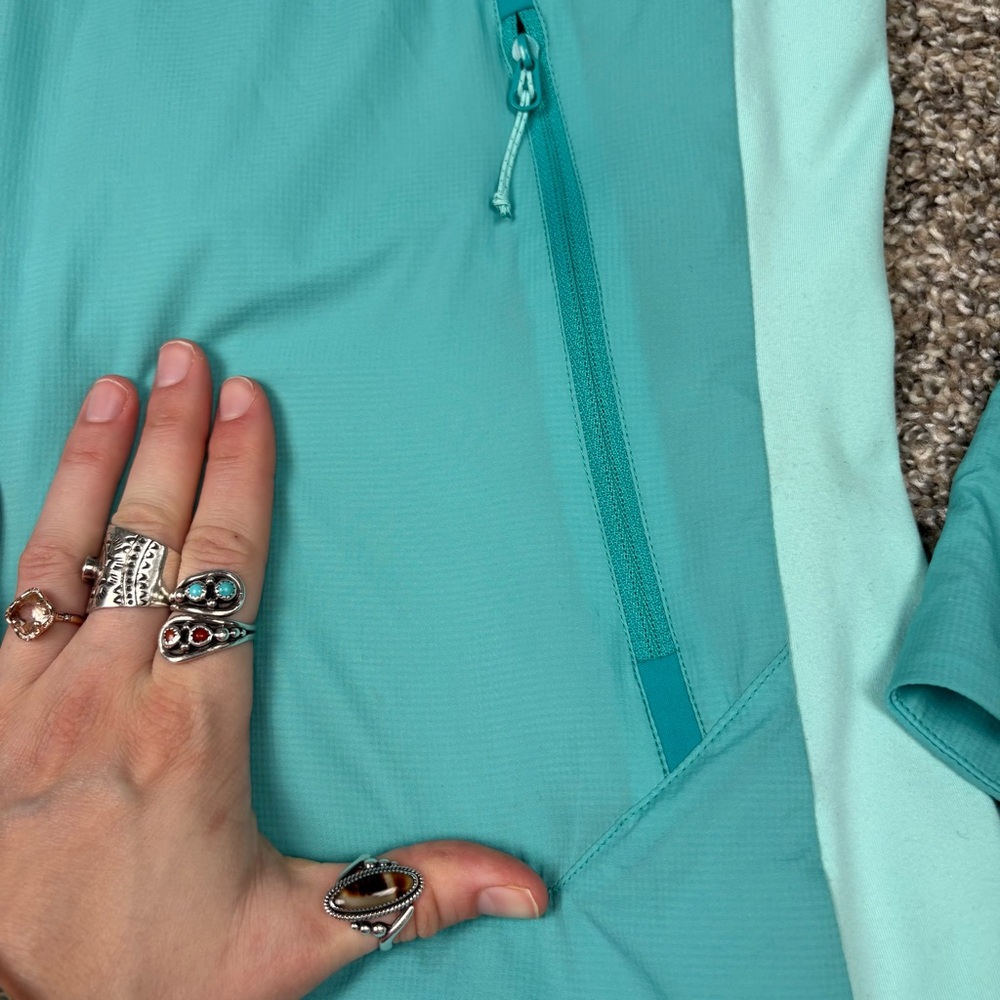 Arc'teryx Atom SL Hoody Full Zip Womens Jacket Blue Size XL - Picture 4 of 15
